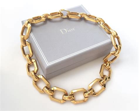 christian dior chain bag|christian dior chunky necklace.